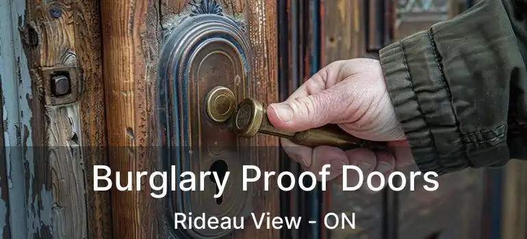 Burglary Proof Doors Rideau View - ON
