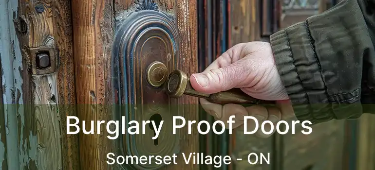  Burglary Proof Doors Somerset Village - ON