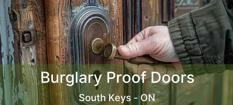  Burglary Proof Doors South Keys - ON