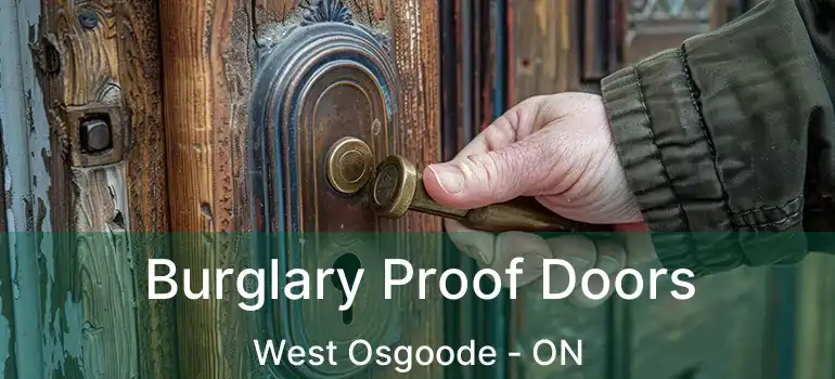  Burglary Proof Doors West Osgoode - ON