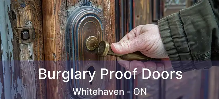 Burglary Proof Doors Whitehaven - ON