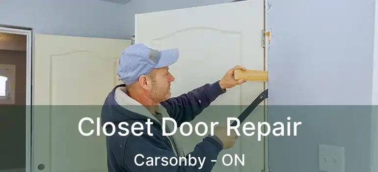 Closet Door Repair Carsonby - ON