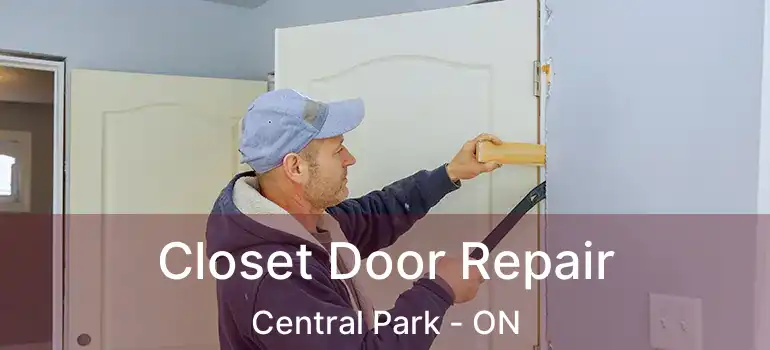 Closet Door Repair Central Park - ON
