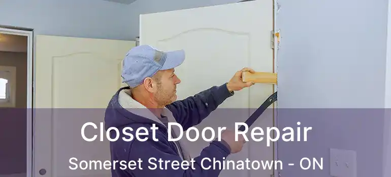 Closet Door Repair Somerset Street Chinatown - ON