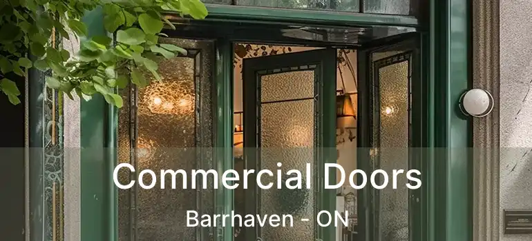 Commercial Doors Barrhaven - ON