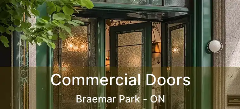 Commercial Doors Braemar Park - ON