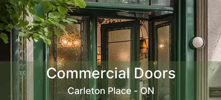 Commercial Doors Carleton Place - ON