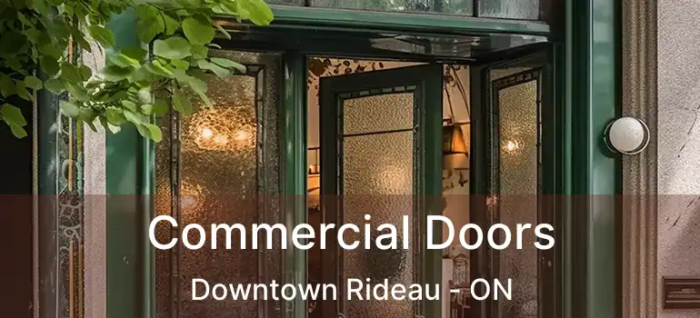Commercial Doors Downtown Rideau - ON