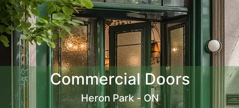 Commercial Doors Heron Park - ON