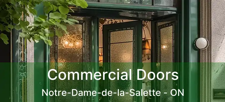 Commercial Doors Notre-Dame-de-la-Salette - ON