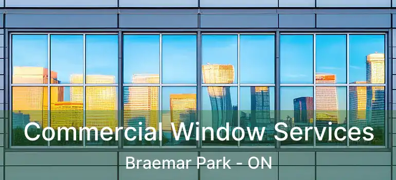 Commercial Window Services Braemar Park - ON