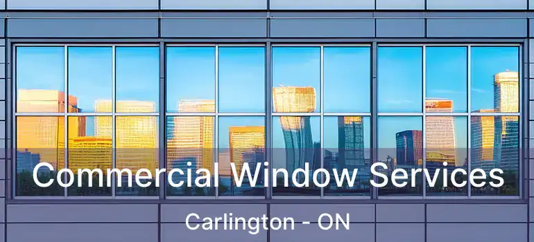 Commercial Window Services Carlington - ON