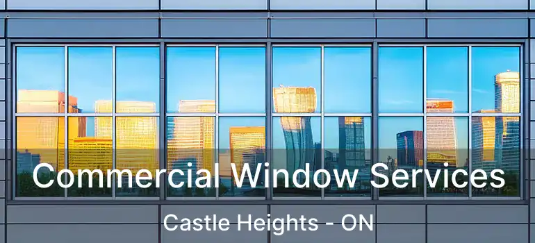 Commercial Window Services Castle Heights - ON