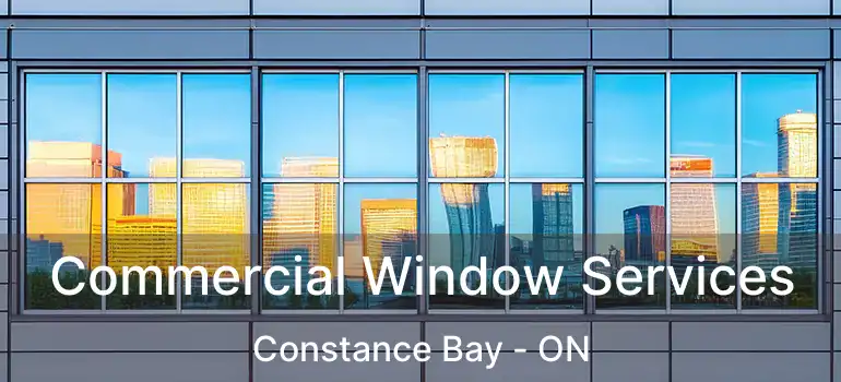 Commercial Window Services Constance Bay - ON