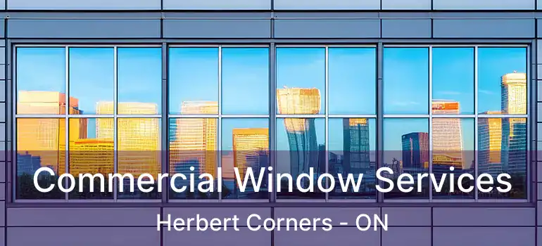 Commercial Window Services Herbert Corners - ON