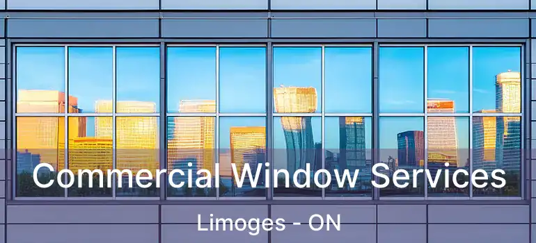  Commercial Window Services Limoges - ON