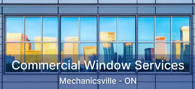 Commercial Window Services Mechanicsville - ON