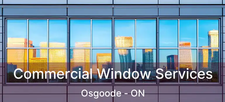 Commercial Window Services Osgoode - ON