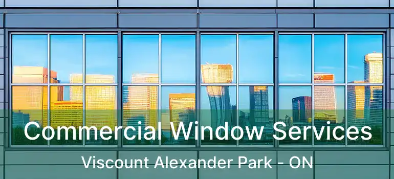 Commercial Window Services Viscount Alexander Park - ON
