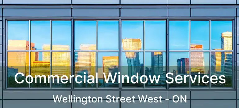 Commercial Window Services Wellington Street West - ON