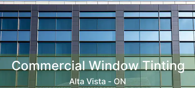  Commercial Window Tinting Alta Vista - ON