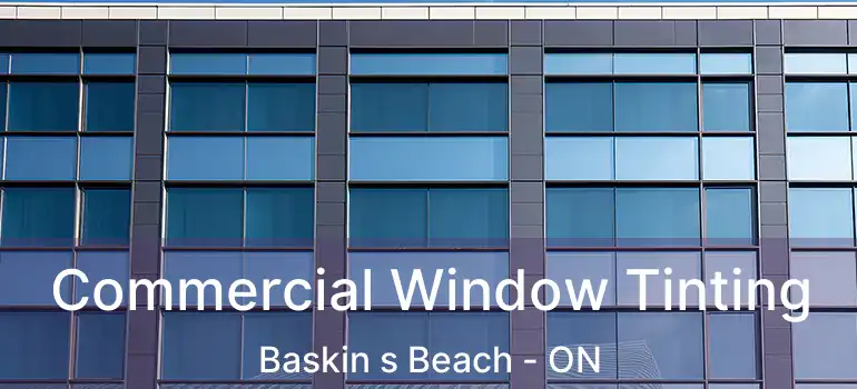 Commercial Window Tinting Baskin s Beach - ON