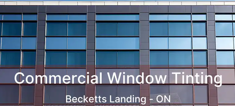  Commercial Window Tinting Becketts Landing - ON