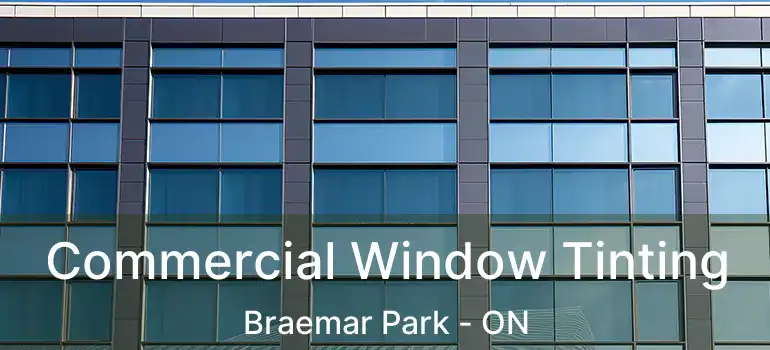  Commercial Window Tinting Braemar Park - ON