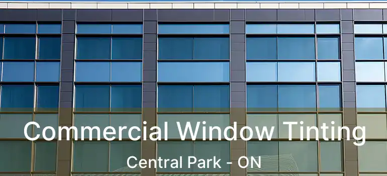  Commercial Window Tinting Central Park - ON