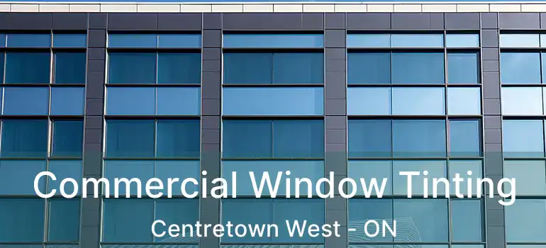  Commercial Window Tinting Centretown West - ON