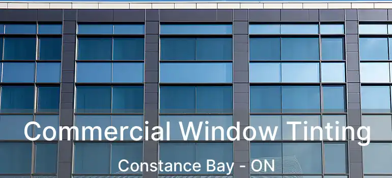  Commercial Window Tinting Constance Bay - ON