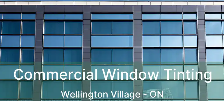  Commercial Window Tinting Wellington Village - ON