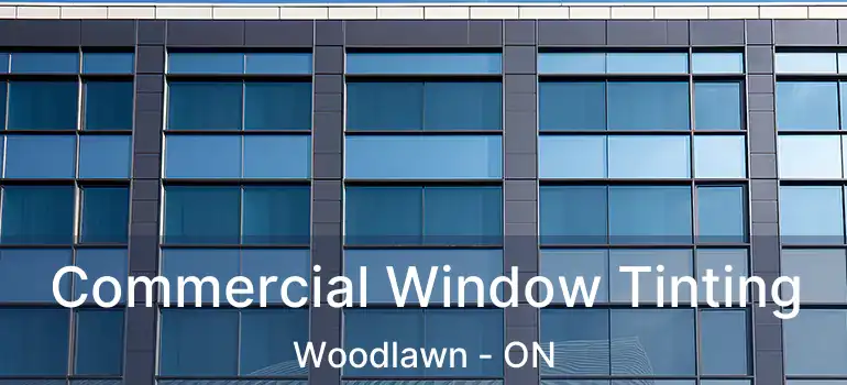 Commercial Window Tinting Woodlawn - ON