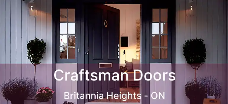 Craftsman Doors Britannia Heights - ON