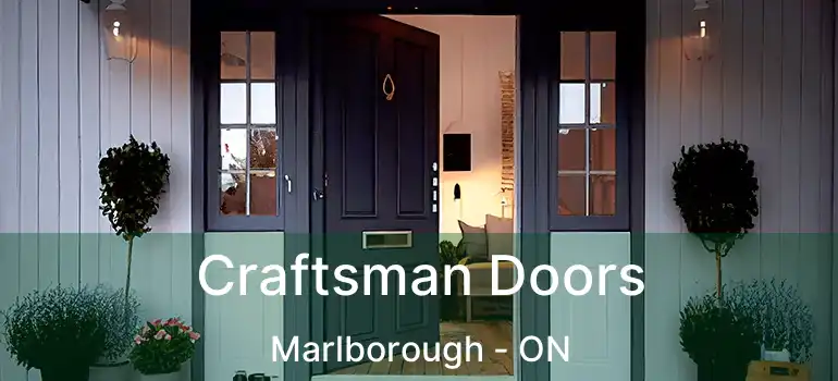  Craftsman Doors Marlborough - ON