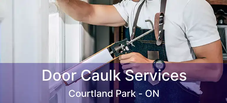  Door Caulk Services Courtland Park - ON