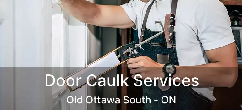  Door Caulk Services Old Ottawa South - ON
