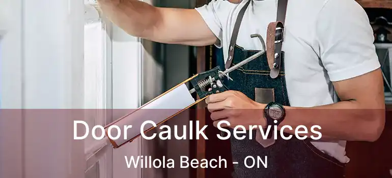  Door Caulk Services Willola Beach - ON