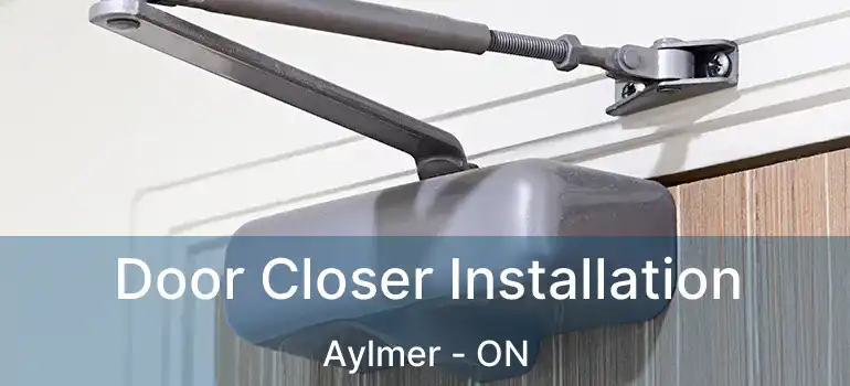 Door Closer Installation Aylmer - ON