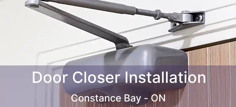 Door Closer Installation Constance Bay - ON
