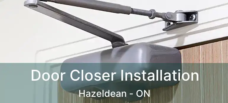 Door Closer Installation Hazeldean - ON