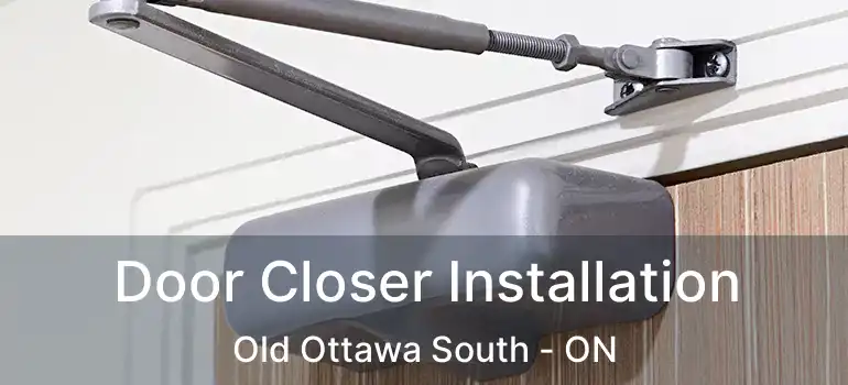 Door Closer Installation Old Ottawa South - ON
