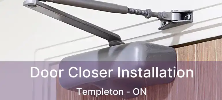 Door Closer Installation Templeton - ON