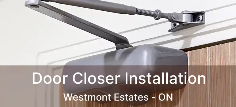 Door Closer Installation Westmont Estates - ON