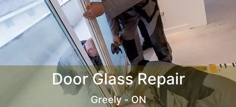 Door Glass Repair Greely - ON