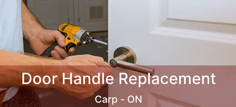 Door Handle Replacement Carp - ON