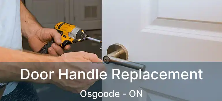 Door Handle Replacement Osgoode - ON