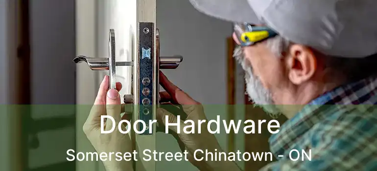 Door Hardware Somerset Street Chinatown - ON