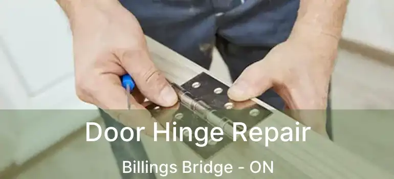  Door Hinge Repair Billings Bridge - ON
