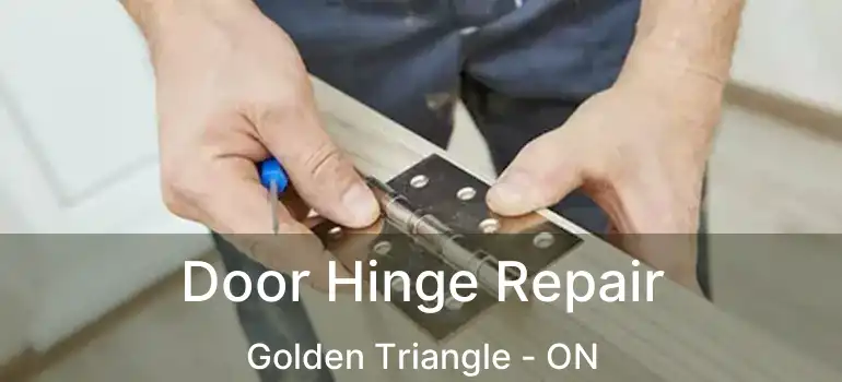 Door Hinge Repair Golden Triangle - ON